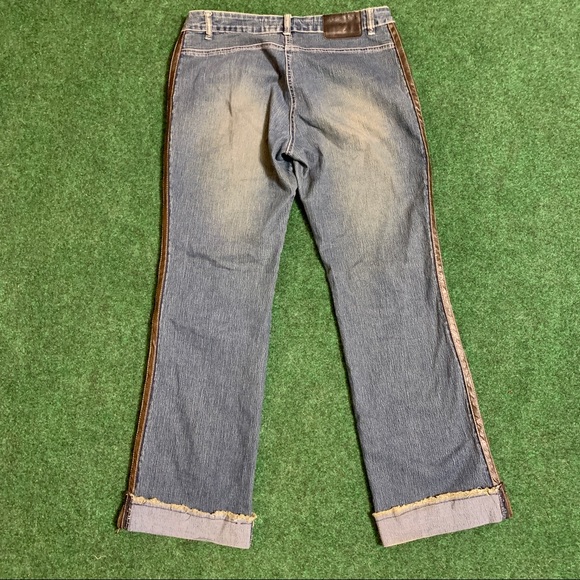 Vintage 1990's Y2k Joe Boxer Side Zipper Jeans - Picture 3 of 11